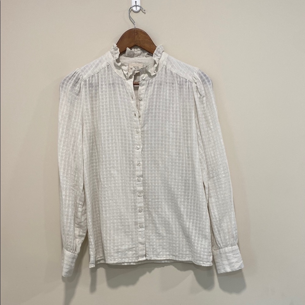 Vintage Button-Up Blouse